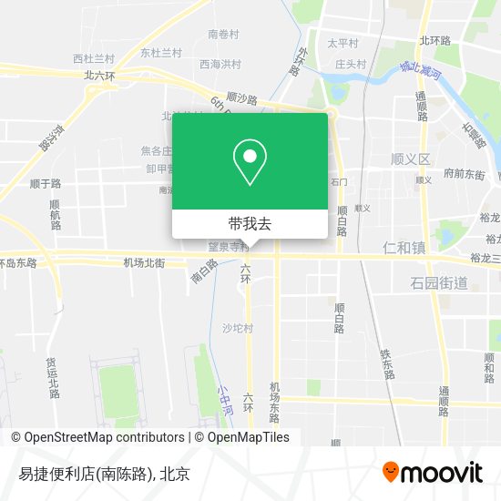 易捷便利店(南陈路)地图