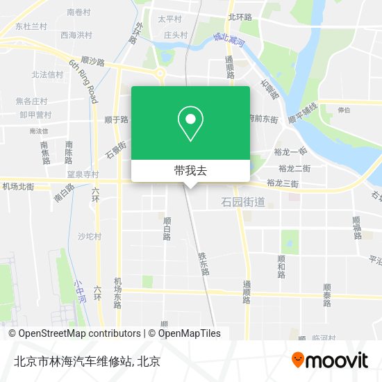 北京市林海汽车维修站地图