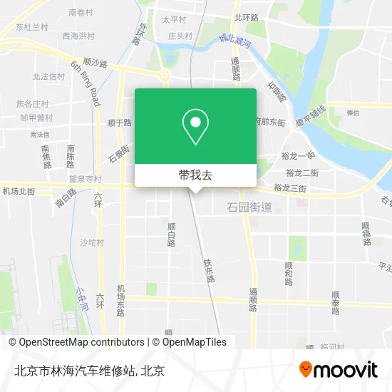 北京市林海汽车维修站地图