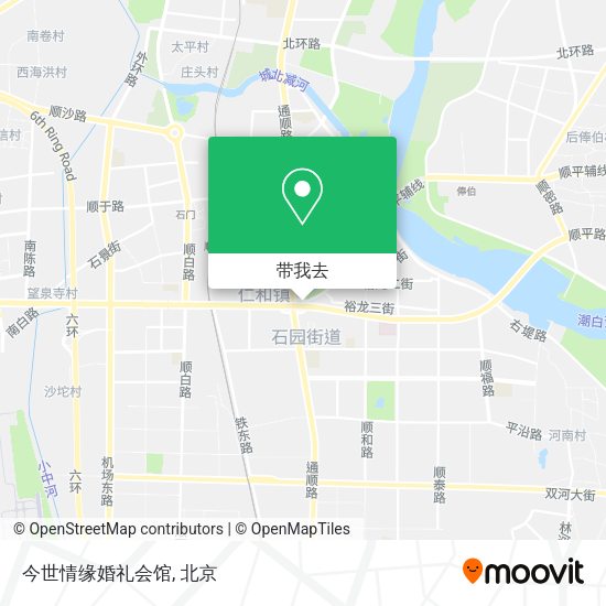 今世情缘婚礼会馆地图
