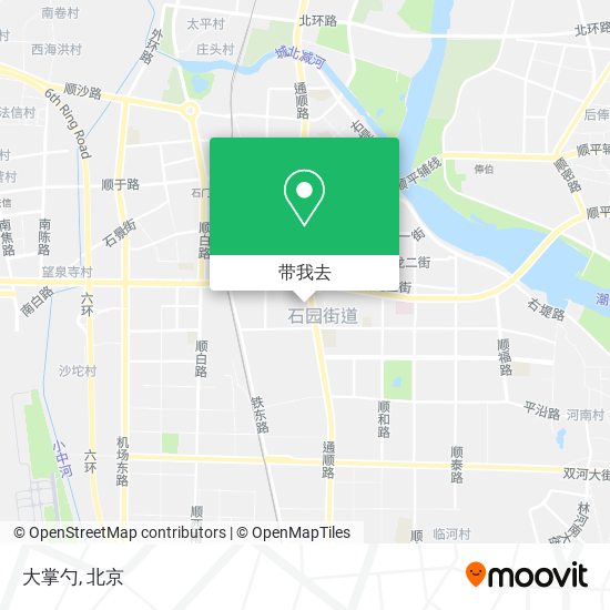 大掌勺地图