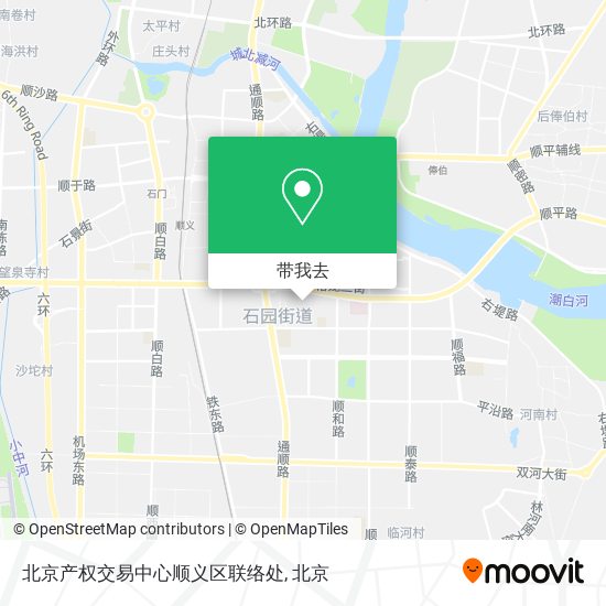 北京产权交易中心顺义区联络处地图