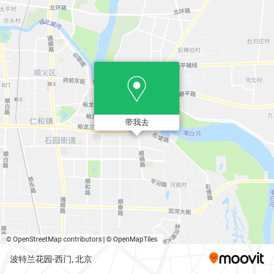 波特兰花园-西门地图