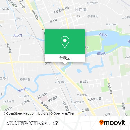 北京龙宇辉科贸有限公司地图