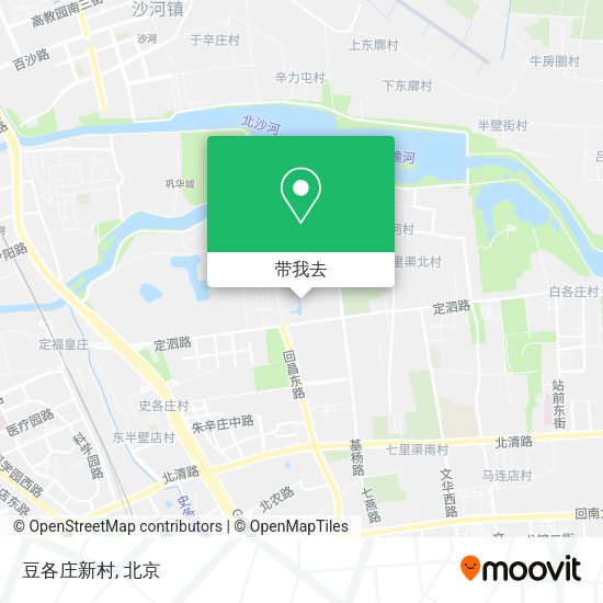 豆各庄新村地图