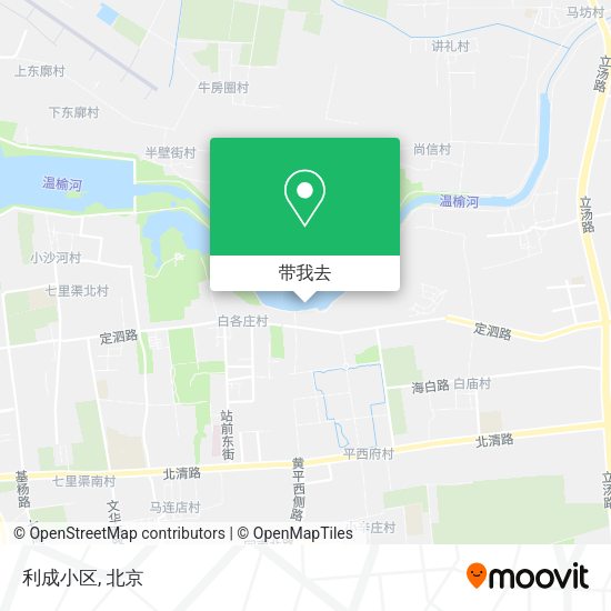 利成小区地图
