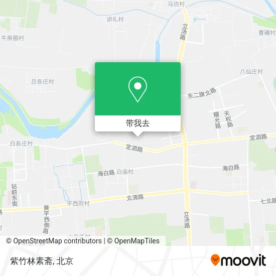 紫竹林素斋地图