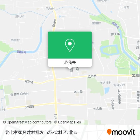 北七家家具建材批发市场-管材区地图