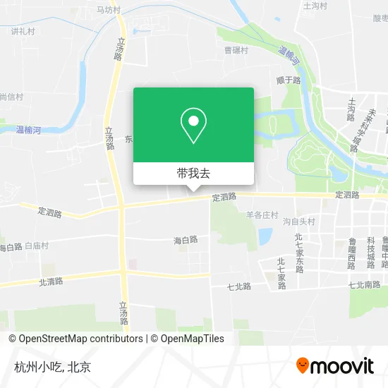 杭州小吃地图