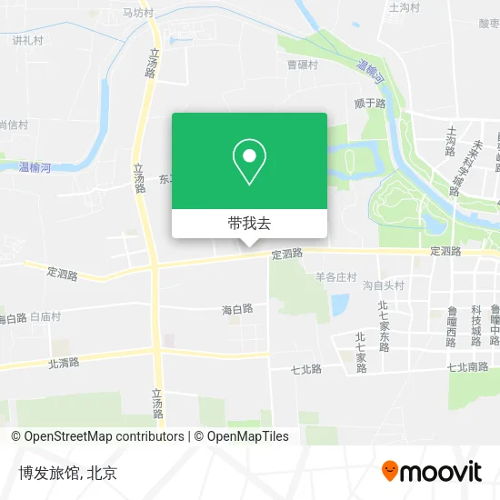 博发旅馆地图