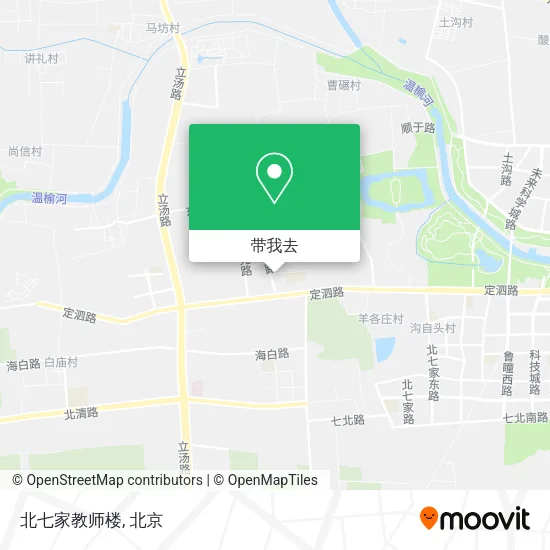 北七家教师楼地图