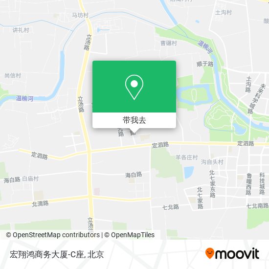 宏翔鸿商务大厦-C座地图