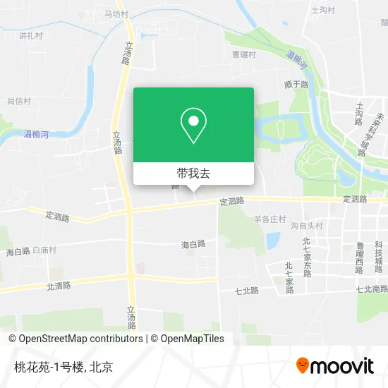 桃花苑-1号楼地图