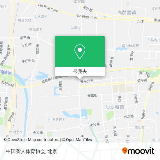 中国聋人体育协会地图
