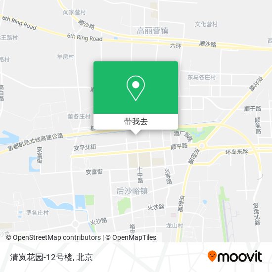 清岚花园-12号楼地图
