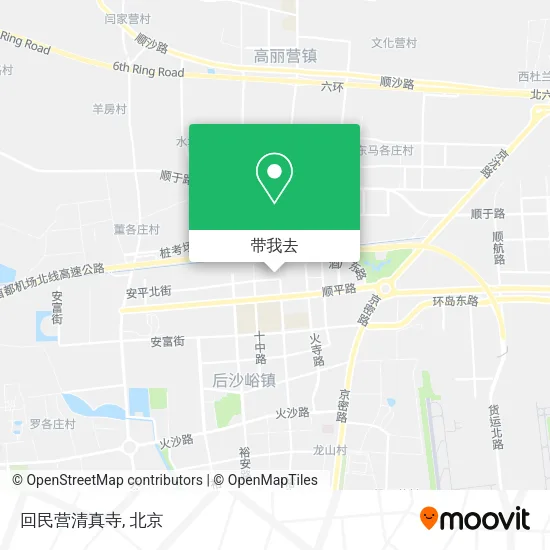 回民营清真寺地图