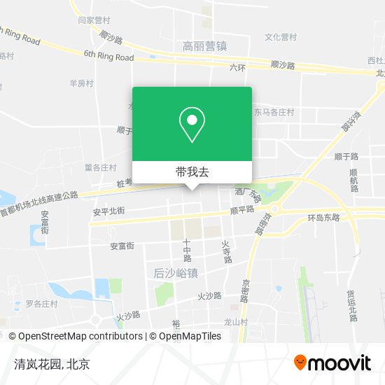 清岚花园地图