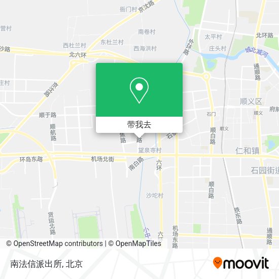 南法信派出所地图