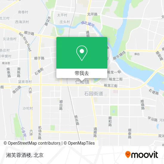 湘芙蓉酒楼地图