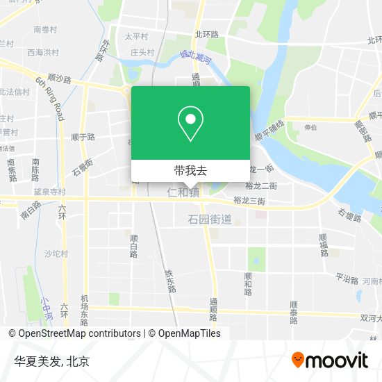 华夏美发地图