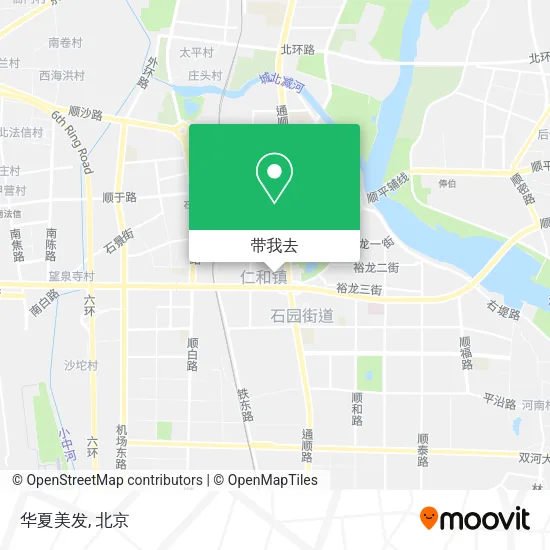 华夏美发地图