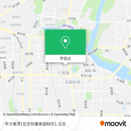 学大教育(北京怡馨家园校区)地图
