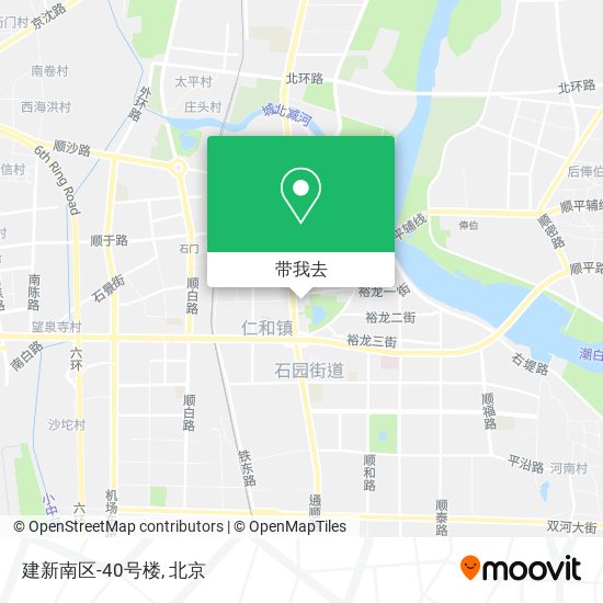 建新南区-40号楼地图