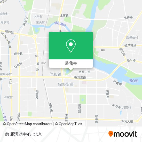教师活动中心地图