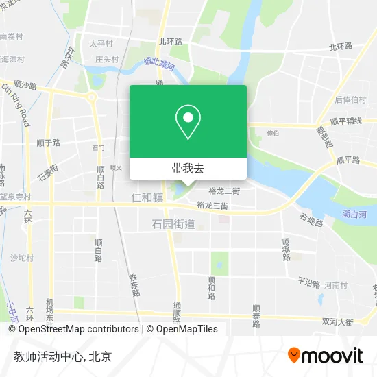 教师活动中心地图