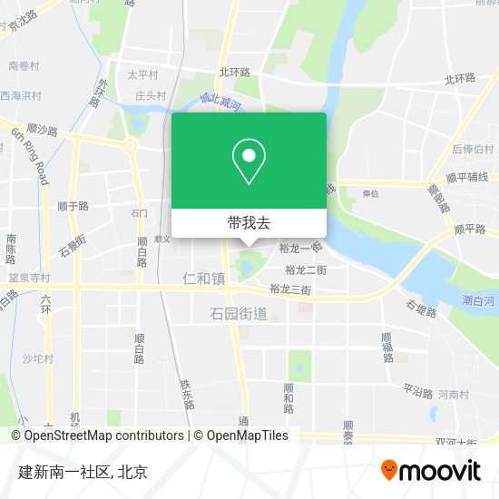 建新南一社区地图