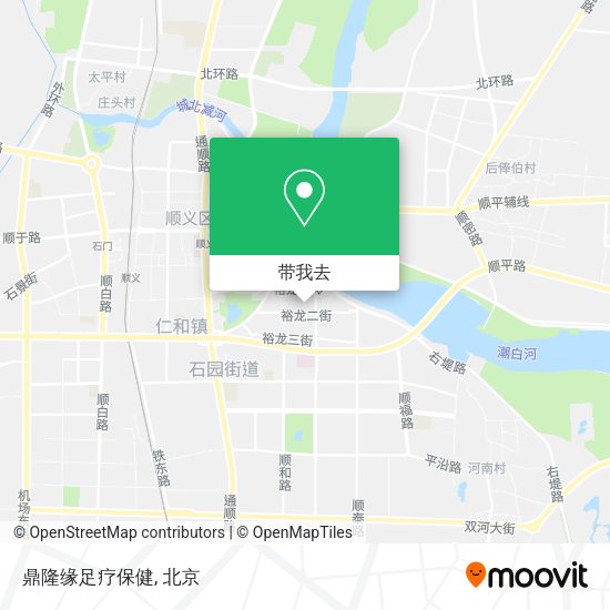 鼎隆缘足疗保健地图