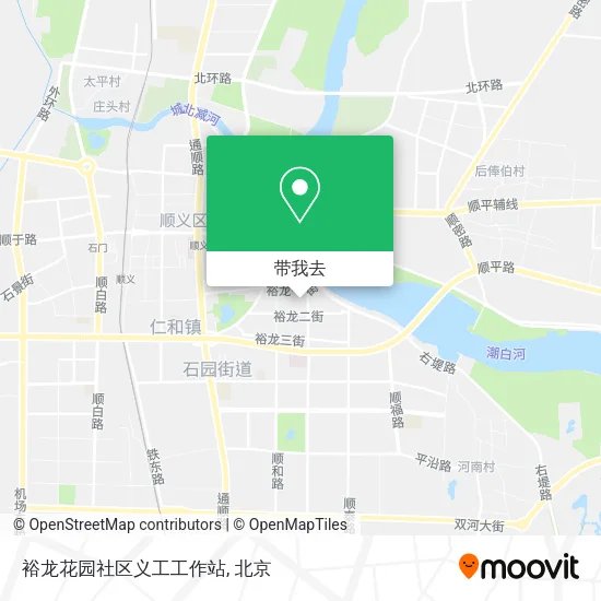 裕龙花园社区义工工作站地图