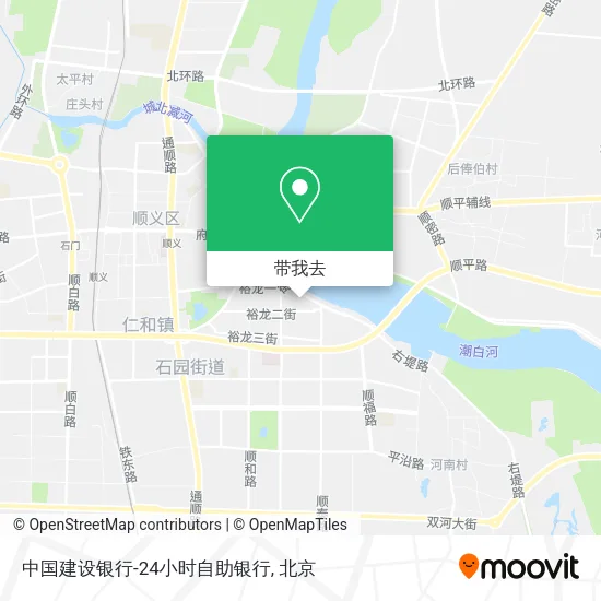 中国建设银行-24小时自助银行地图