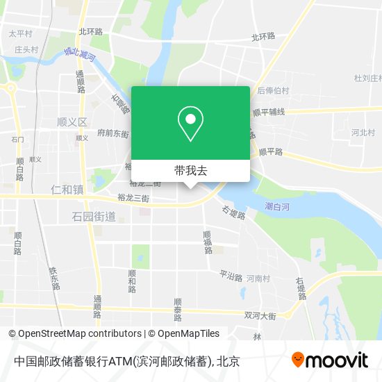 中国邮政储蓄银行ATM(滨河邮政储蓄)地图