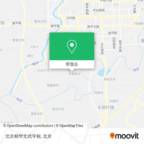 北京精华文武学校地图