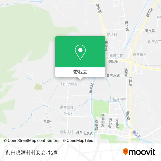 前白虎涧村村委会地图