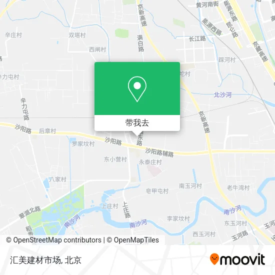 汇美建材市场地图