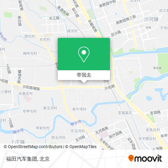 福田汽车集团地图