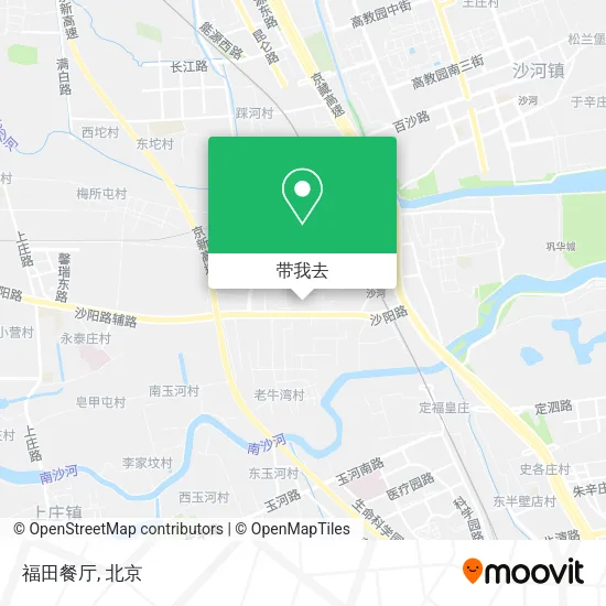 福田餐厅地图