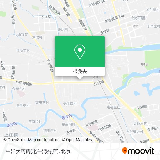 中洋大药房(老牛湾分店)地图