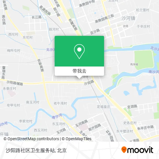 沙阳路社区卫生服务站地图