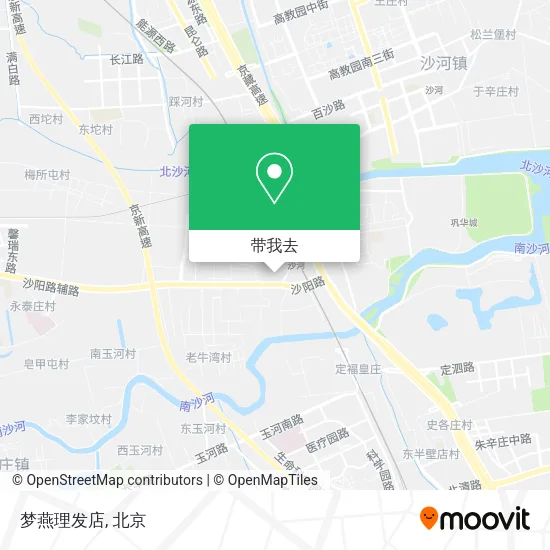梦燕理发店地图