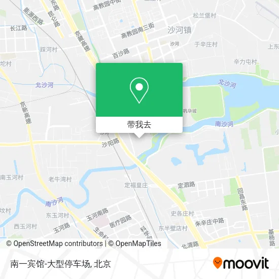 南一宾馆-大型停车场地图