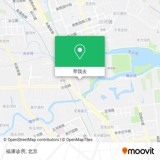 福康诊所地图