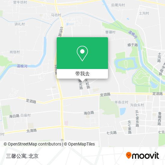 三馨公寓地图