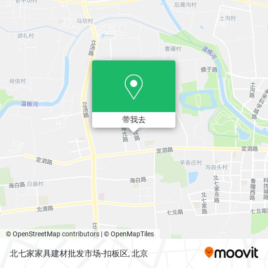 北七家家具建材批发市场-扣板区地图