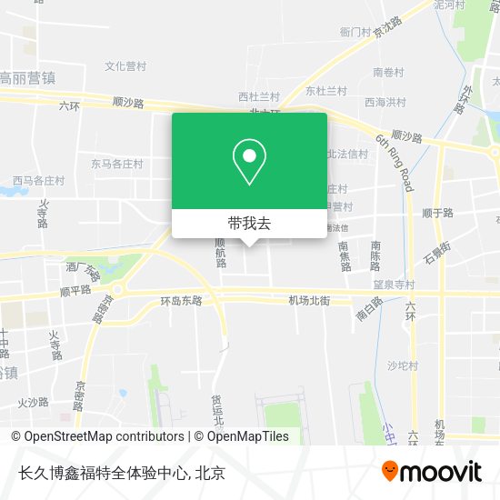 长久博鑫福特全体验中心地图