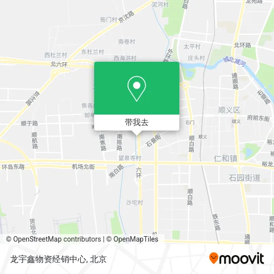 龙宇鑫物资经销中心地图