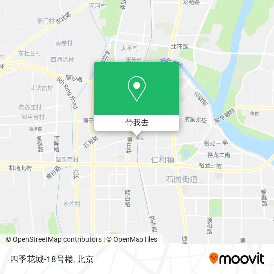 四季花城-18号楼地图