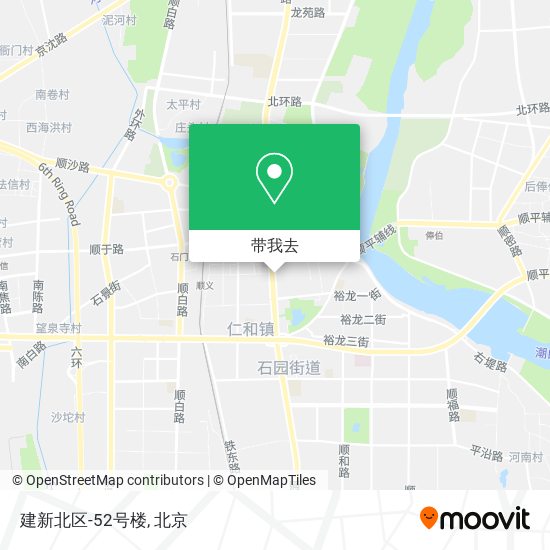 建新北区-52号楼地图